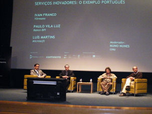 A Criatividade e a Inovação nos serviços foi o tema em debate no último painel do Congresso Foto: Ana Margarida Pinto