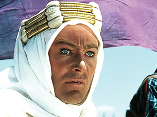 Lawrence da Arábia chegou aos cinemas em 1962 e arrecadou 7 óscares Foto: DR