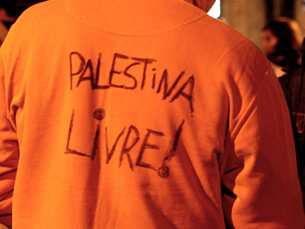 Porto foi palco de protestos contra a ofensiva israelita em Gaza Foto: Cláudia Sobral