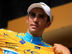 Alberto Contador na Volta à França 2010 Foto: albertocontador.com