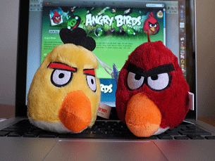 O jogo "Angry Birds" foi descarregado mais de 700 milhões de vezes Foto: Kaba / Flickr