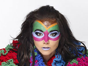 Björk regressa a Portugal depois do seu último concerto de 2008, no Festival Sudoeste Foto: DR