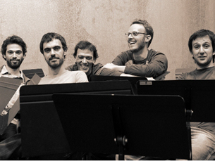José Pedro Coelho e o quinteto vão apresentar "Clepsydra" na FEUP Foto: DR