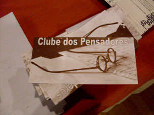 O Clube dos Pensadores surgiu em 2006 Foto: Alexandra Pinto Fula/Arquivo JPN