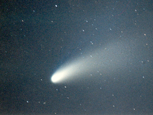 Os melhores dias para observar o cometa são 13 e 15 de março Foto: DR