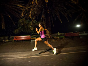 Magda Silva passou vários anos sem correr e só no início do ano redescobriu este desporto Foto: Nelson Garrido