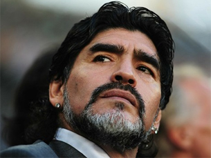 O carisma de Maradona Foto: FIFA