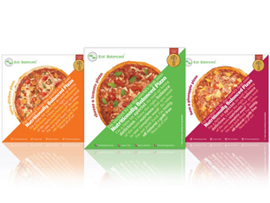 Segundo os produtores, as pizzas que criaram são mais saudáveis que as saladas Foto: DR