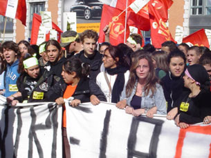 Protesto motiva a habitual "guerra de números" entre Governo e sindicatos Foto: DR