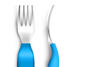 O garfo tem sensores que controlam os hábitos alimentares dos utilizadores Foto: DR