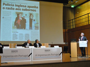 A primeira conferência sobre o tema contou com Pacheco Pereira, Pinto Monteiro e Pedro Silva Pereira Foto: Rita Salomé Esteves