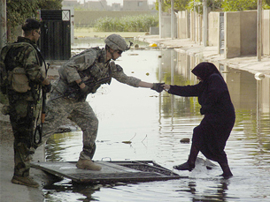 Iraque foi o país do Médio Oriente que mais viu aumentar a população de deslocados internos Foto: Soldiersmediacenter