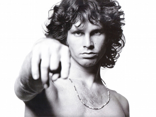 Jim Morrison está 47.ª posição dos melhores cantores de sempre, da revista Rolling Stone Foto: DR