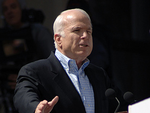 John McCain é uma figura chamativa para os norte
