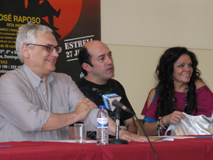 La Féria revelou hipótese da Comuna encenar peças no Rivoli em conferência de imprensa Foto: Tiago Dias