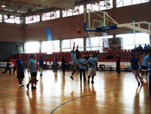 O basquetebol foi uma das modalidades presentes no "Milénio Activo" Foto: Ricardo Caldas
