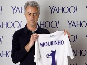 Yahoo apresenta Mourinho como comentador exclusivo Foto: DR