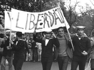 A liberdade foi o principal ideal do golpe de estado de 25 de Abril de 1974, dia que ficou também conhecido como a "Revolução dos Cravos" Foto: DR