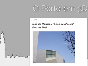 Os jovens pretendem modelar a baixa do Porto em 3D Foto: Bruno Quelhas