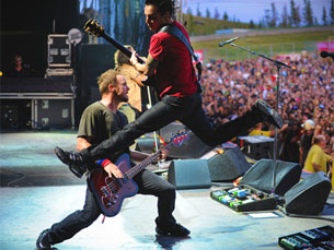 Os Pearl Jam actuam no último dia do festival Foto: