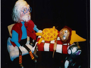 A peça "Pinóquio, história de uma marioneta" foi apresentada pela primeira vez em Sintra Foto: Sandra Nunes