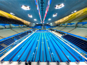 O sistema desenvolvido pelo LABIOMEP pretende melhorar o rendimento de cada nadador, a começar pela plataforma de partida Foto: iwillbehomesoon/Flickr