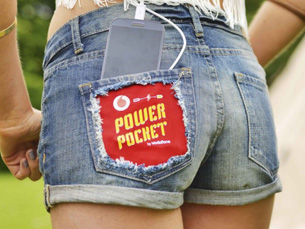 O "Power Pocket" vai permitir que carregue a bateria do telemóvel enquanto anda, dorme ou dança Foto: DR