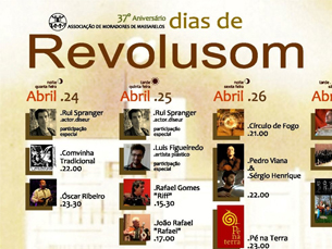 Massarelos festeja aniversário com "Dias de Revolusom" FOTO: DR