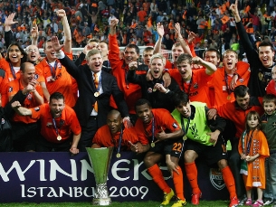 Shakhtar Donetsk conquista última edição da Taça Uefa Foto: Uefa