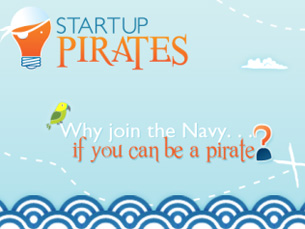 O Startup Pirates foi criado por atuais e antigos alunos da UP Foto: DR