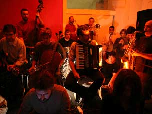 Free jazz e música electrónica são as raízes desta orquestra Foto: Rodrigo Amado