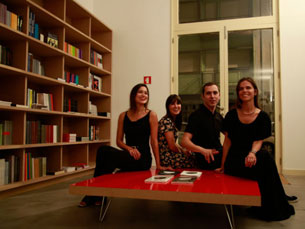 Pedro Baía, Joana Couceiro, Magda Seifert e Ana Resende são os quatro jovens arquitetos envolvidos no projeto Foto: DR