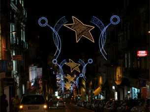 As ruas do Porto começam a iluminar