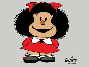 A banda desenhada Mafalda surgiu em 1964, em Buenos Aires, na Argentina Ilustração: Quino