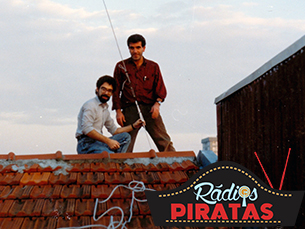 Os estúdios ambulantes eram característicos da atividade das rádios piratas Foto: DR