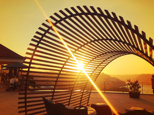As vistas privilegiadas do Yeatman são um dos fatores mais atrativos do hotel Foto: The Yeatman