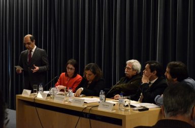 Manuel Pizarro, vereador da Habitação e Coesão Social da CMP, deu início ao debate