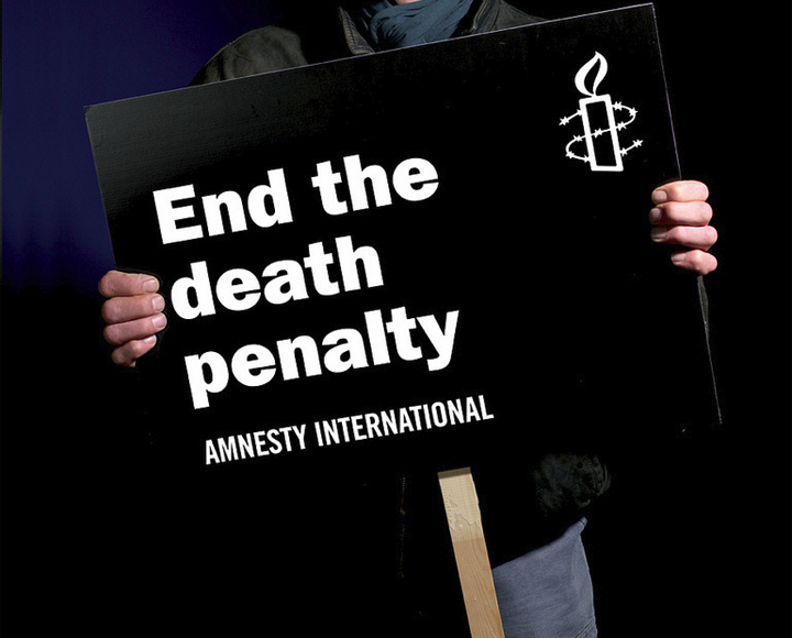A Amnistia Internacional luta pelo fim da pena de morte
