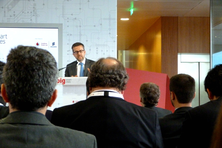 Carlos Moedas, comissário europeu, fez uma das intervenções no lançamento do BIG smart cities no Porto