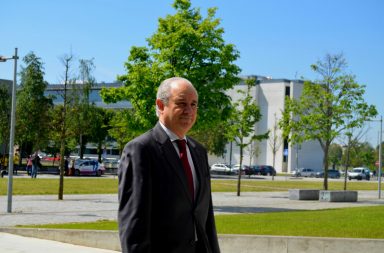 Rui Rio, ex presidente da Câmara Municipal do Porto, também marcou presença na inauguração do I3S