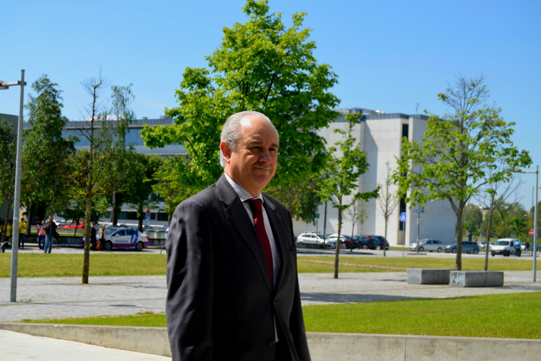 Rui Rio, ex presidente da Câmara Municipal do Porto, também marcou presença na inauguração do I3S