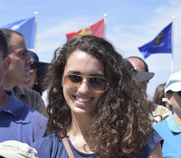 Ana Matos, de 24 anos, veio de Santo Tirso para assistir às comemorações do 10 de junho