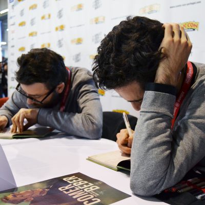 Filipe Melo e Juan Cavia apresentaram "Comer/Beber" na Comic Con.