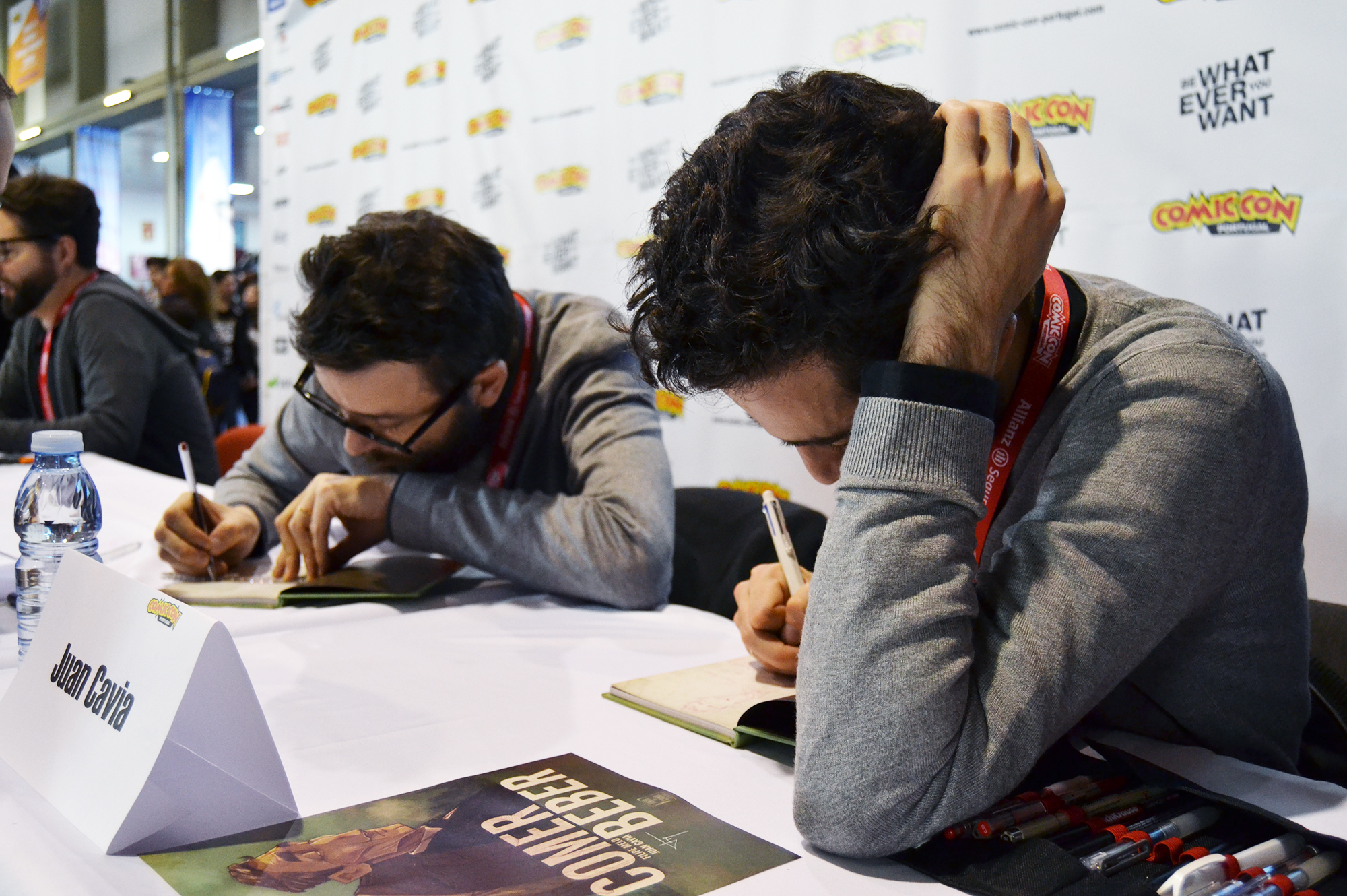 Filipe Melo e Juan Cavia apresentaram "Comer/Beber" na Comic Con.