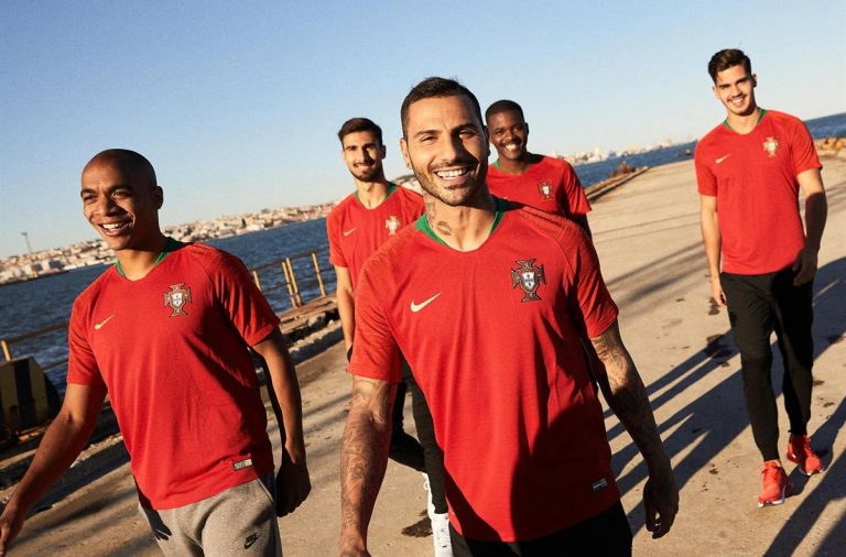 A seleção portuguesa já tem novos equipamentos.