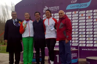 As atletas portuguesas foram as únicas medalhadas na Taça de Europa de Lançamentos de Inverno deste ano. Eliana Bandeira ao estrear-se pela seleção das quinas consegue o bronze.