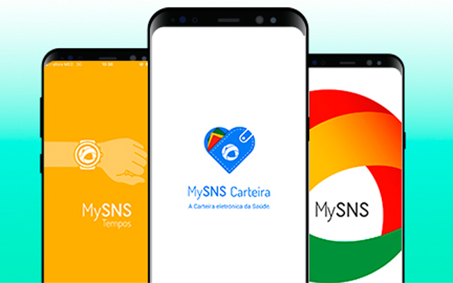 A aplicação MySNS está disponível na AppStore e na GooglePlay.