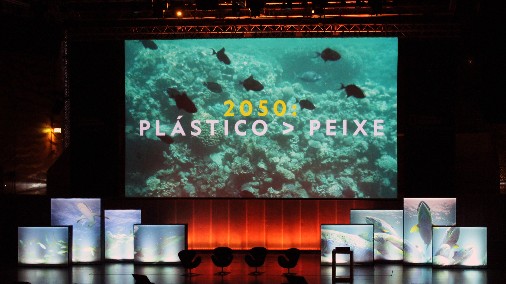 O plástico deu o mote a mais uma conferência da National Geographic.