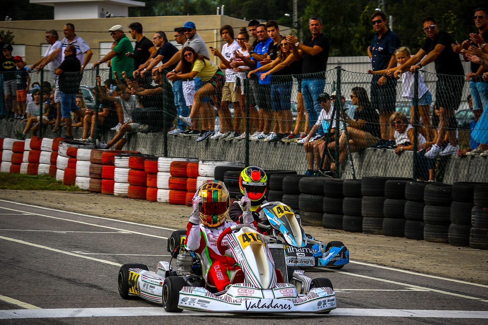 Guilherme Oliveira nos tempos do Karting