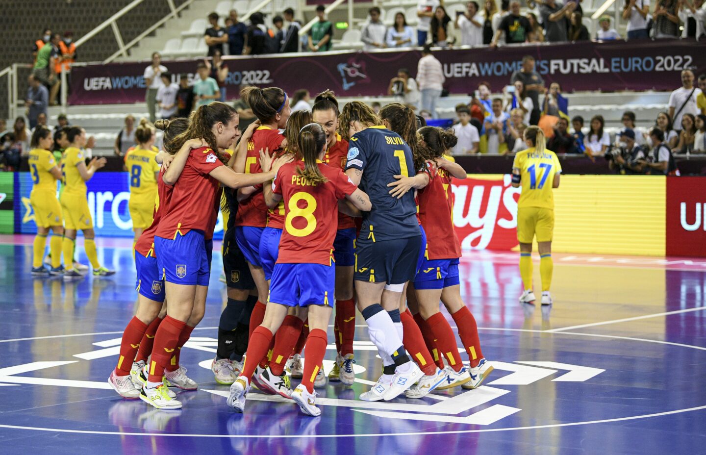Euro Futsal Feminino: Espanha goleia Ucrânia em meia-final de sentido único